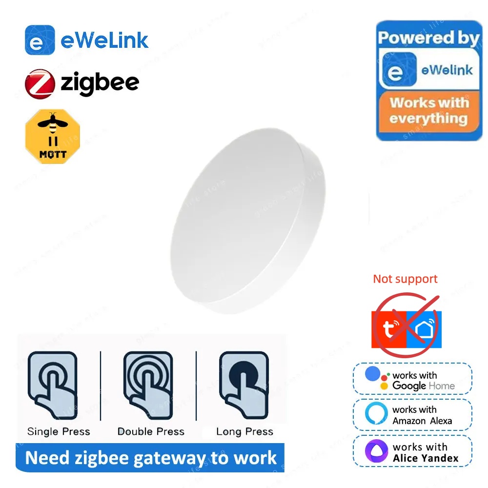 Home Automation Technology - New Zigbee Button Scene Switch Wireless
