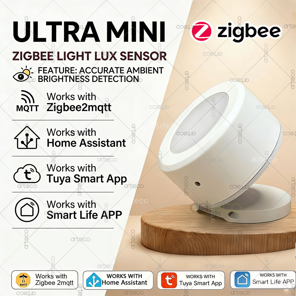 Ultra Mini Zigbee Light Sensor – Home Automation Technology recenzja i cena