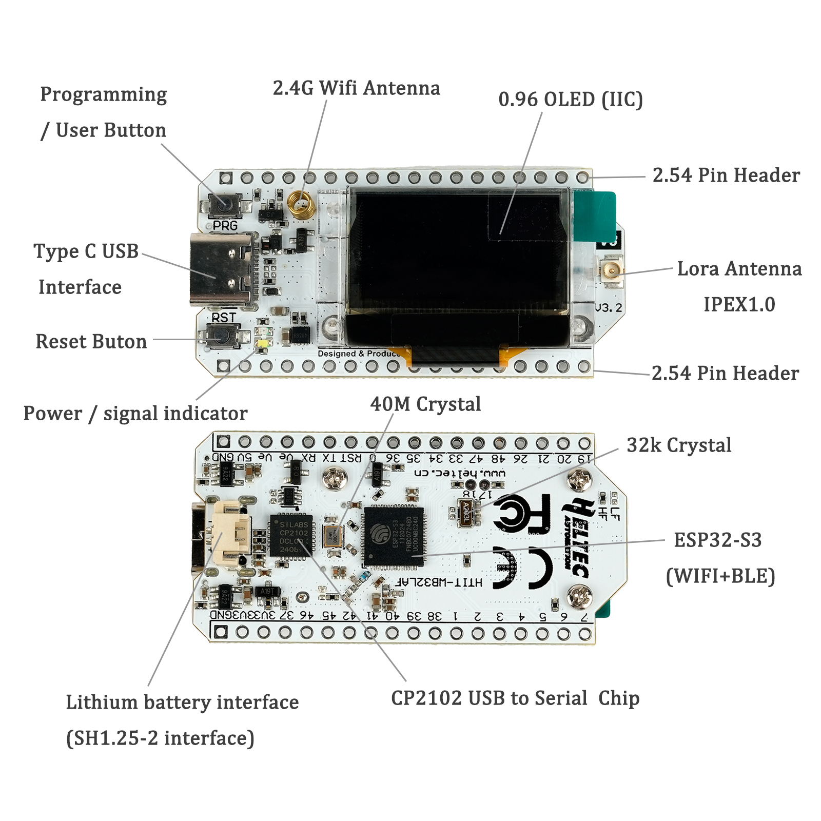 2Sets LoRa32 V3 868MHz 915MHz  – Home Automation With Arduino recenzja i cena