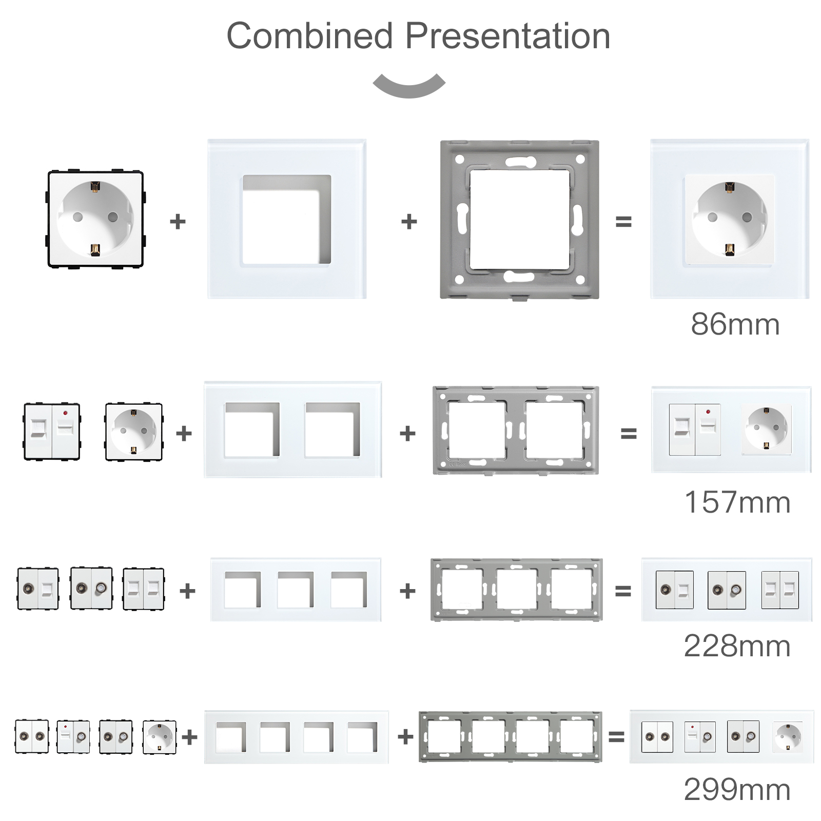 BSEED EU Standard Wall Socket  – Home Automation Panel Diy recenzja i cena