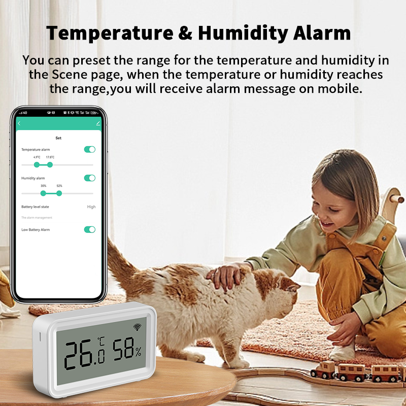 Tuya Zigbee WiFi Thermometer H – Temperature Humidity Sensor recenzja i cena