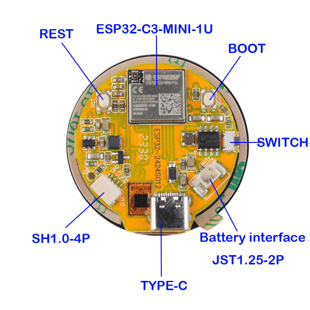 ESP32 Display 1.28 inch ESP32- – Home Automation With Arduino recenzja i cena