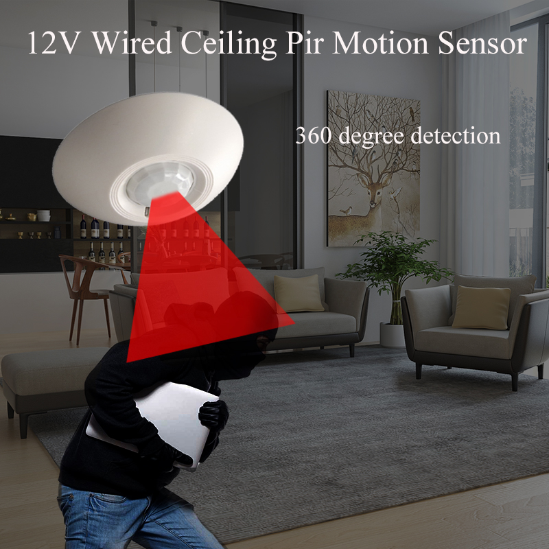 12V Wired PIR Motion Sensor Ce – Motion Sensor Pir Wired recenzja i cena