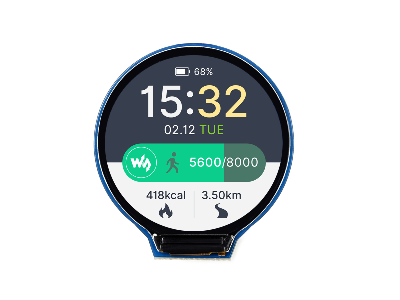 Waveshare 1.28inch Round LCD D – Home Automation Arduino recenzja i cena
