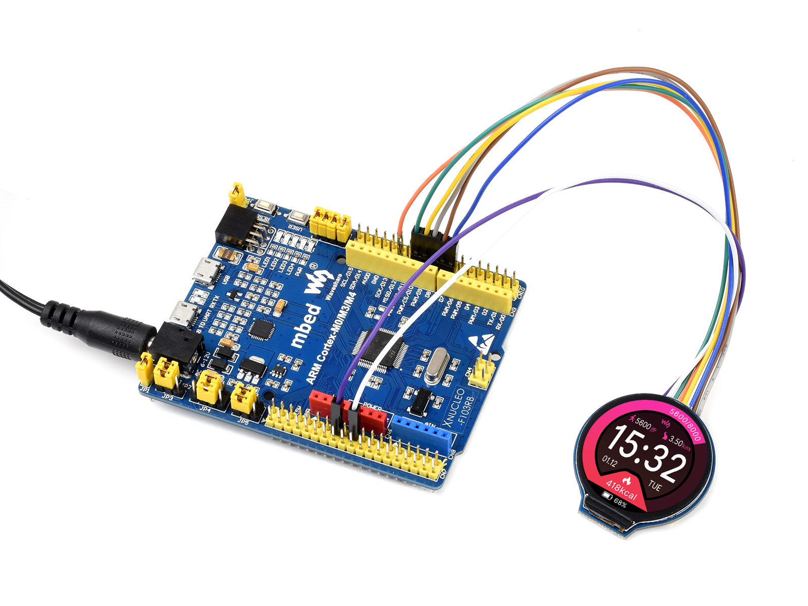 Waveshare 1.28inch Round LCD D – Home Automation Arduino recenzja i cena