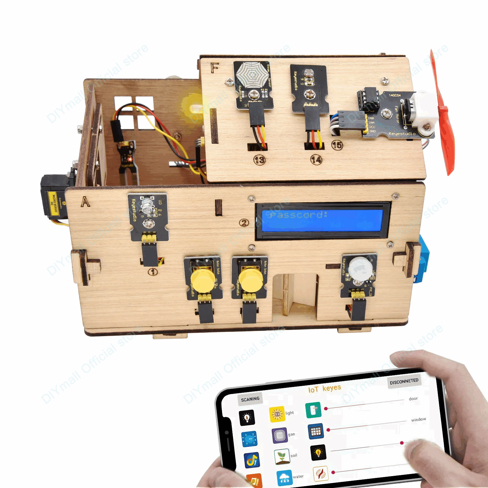Keyestudio Smart IoT Home Kit  – Home Automation With Arduino recenzja i cena