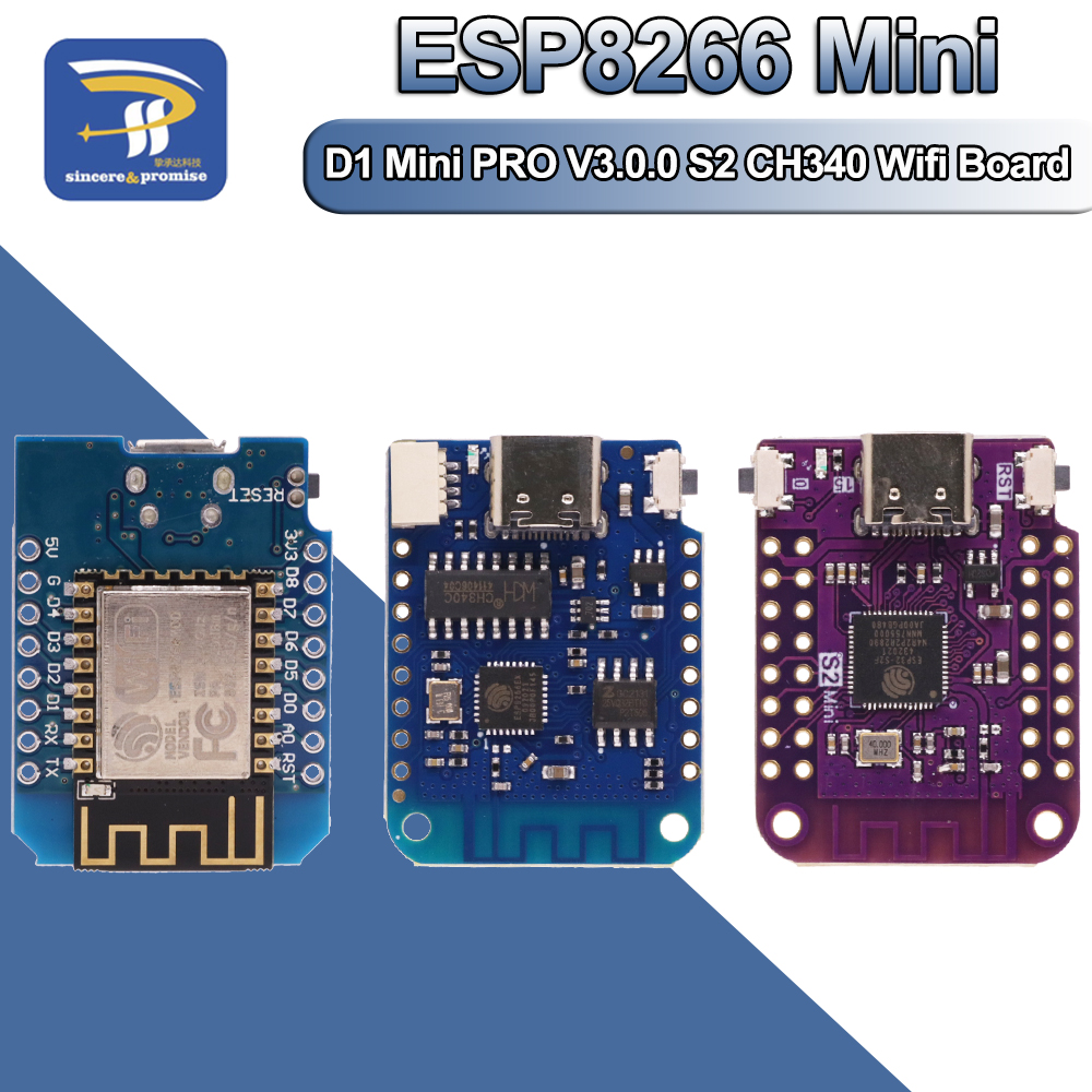 WeMos D1 Mini Pro V3.0 NodeMcu – Esp8266 Nodemcu Board recenzja i cena