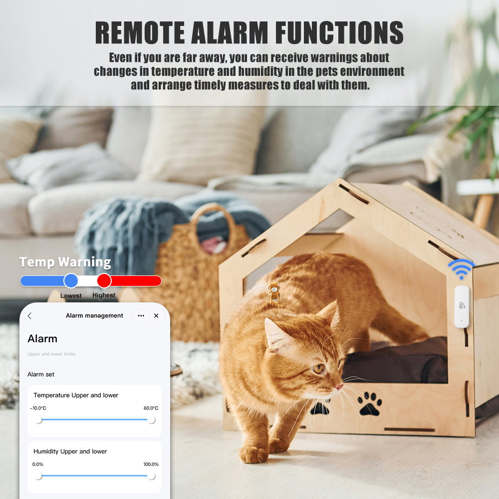 Tuya WiFi Temperature and Humi – Home Automation Technology recenzja i cena