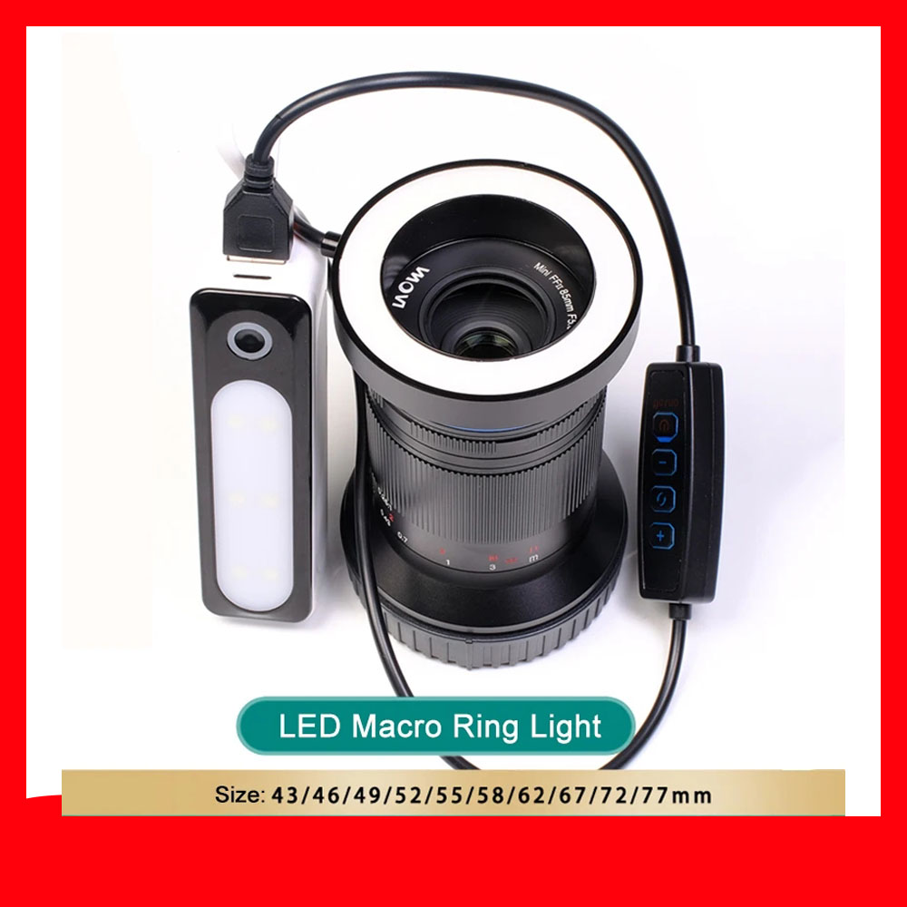 43~77mm Dimmable LED Macro Fla – Tasmota Flash Tool recenzja i cena