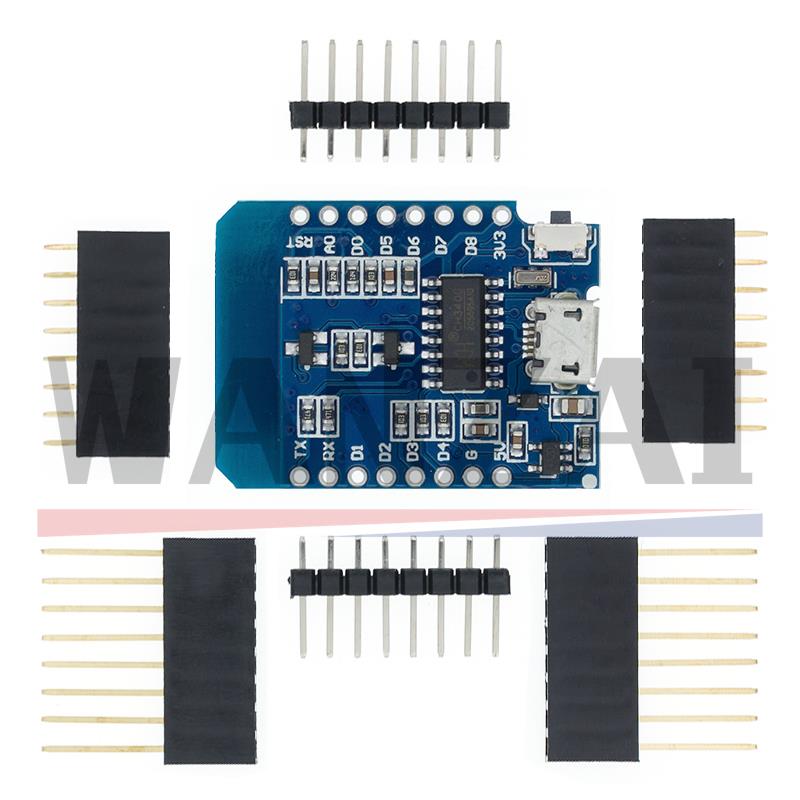 WeMos D1 Mini Pro V3.0.0 Bytes – Esp8266 Nodemcu Board recenzja i cena