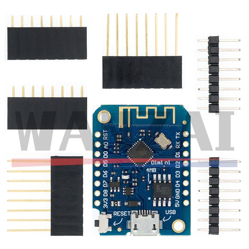 WeMos D1 Mini Pro V3.0.0 Bytes – Esp8266 Nodemcu Board recenzja i cena