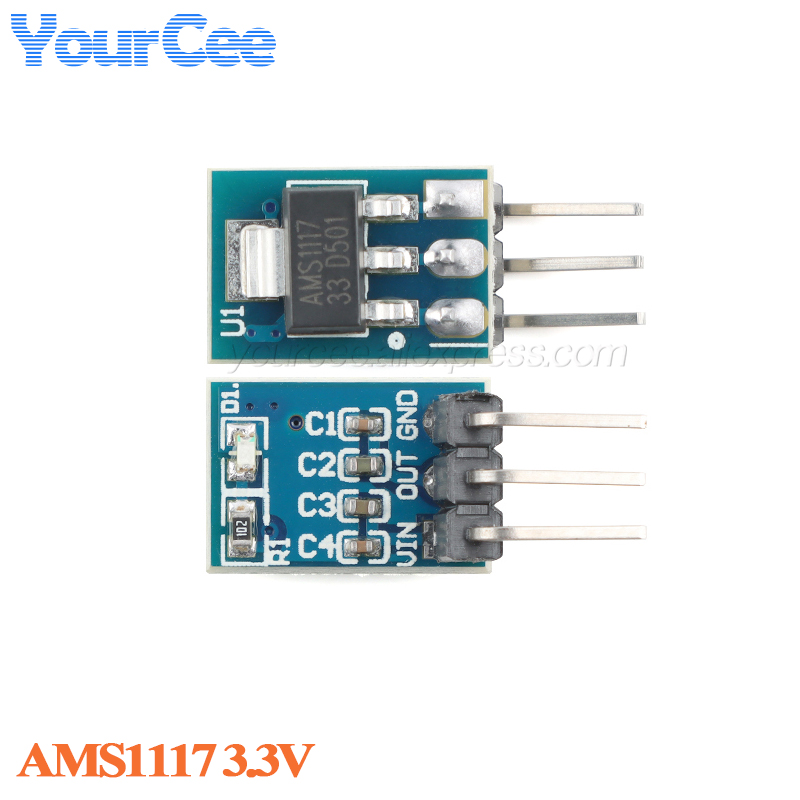 20pcs/1pc AMS1117 3.3V 5V Powe – Esp8266 Nodemcu Board recenzja i cena