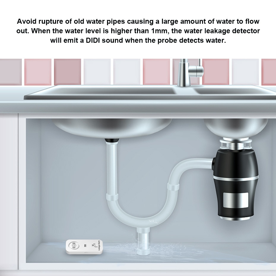 KERUI Wireless Water Sensor 90 – Home Automation Technology recenzja i cena