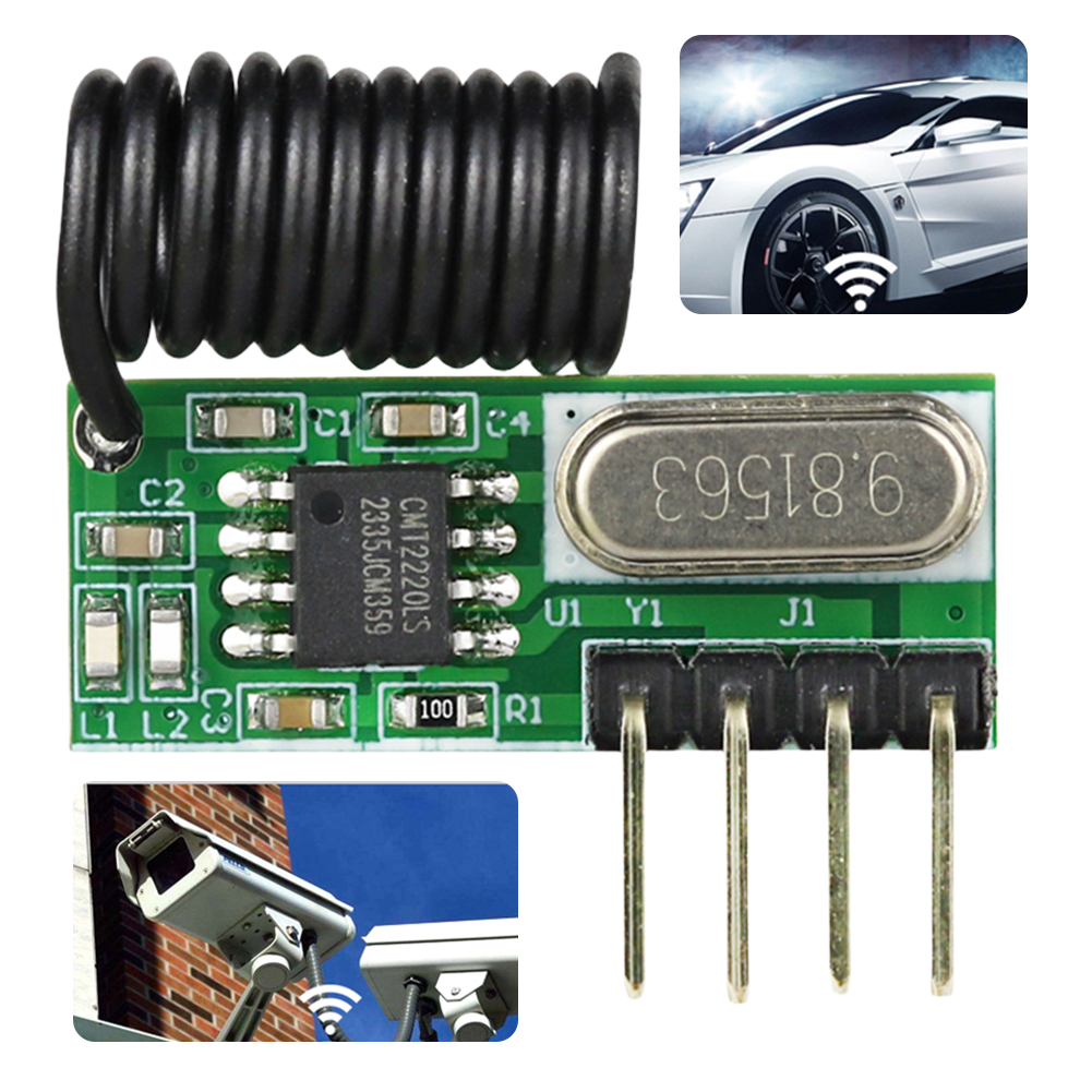 315MHz/433MHz RF Wireless Modu – 433Mhz Receiver Module recenzja i cena