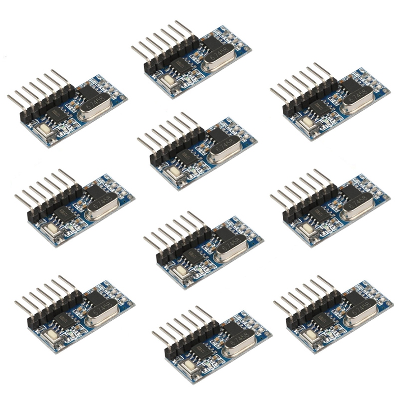 ABKQ-10PCS 433Mhz RF Receiver  – 433Mhz Receiver Module recenzja i cena