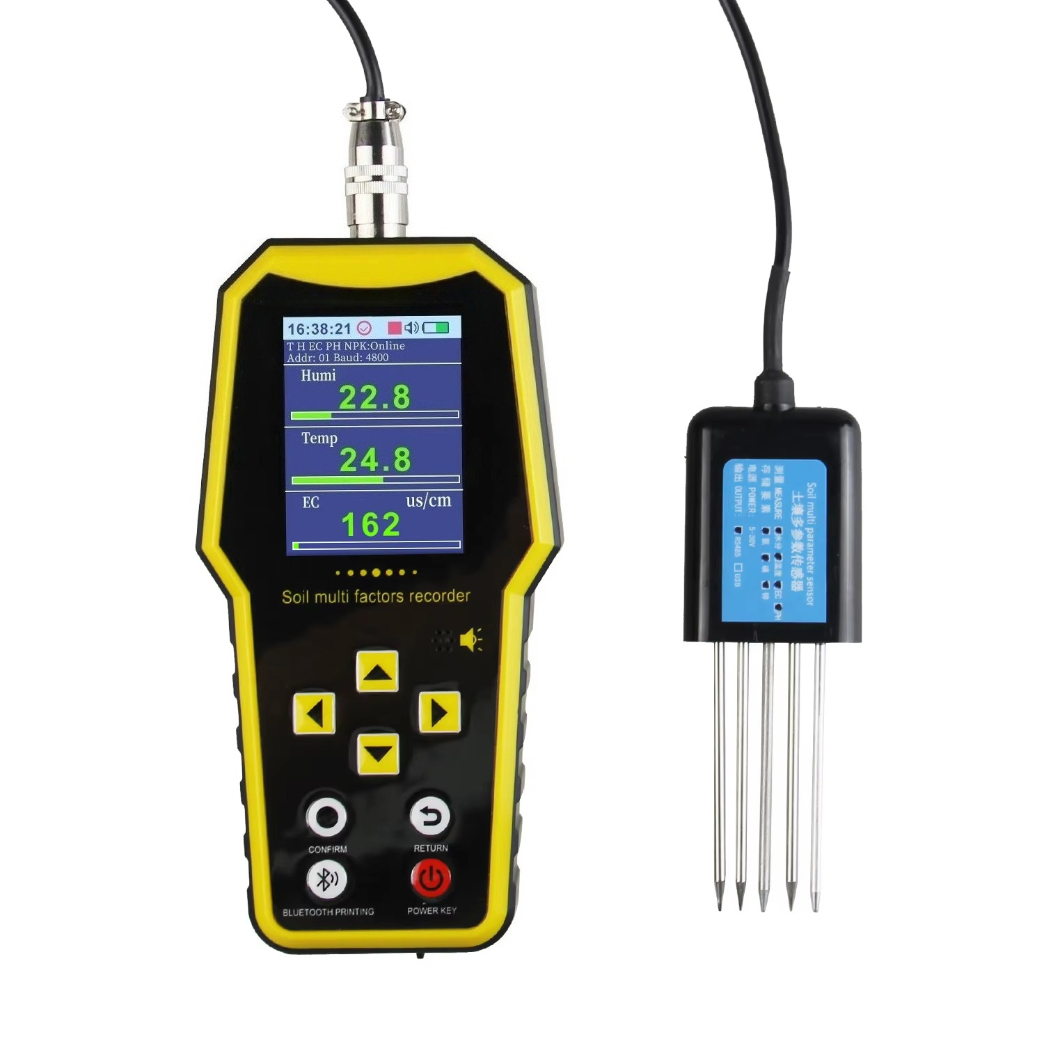 7 in 1 Portable Soil Moisture  – Temperature Humidity Sensor recenzja i cena
