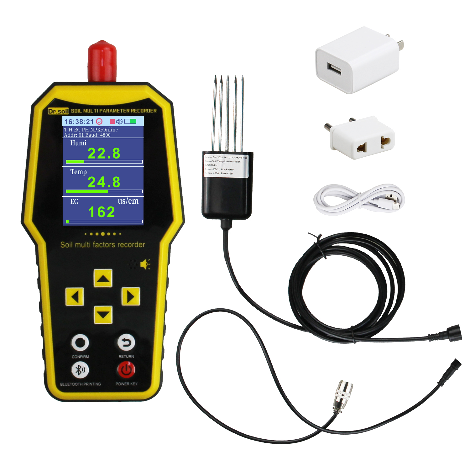 7 in 1 Portable Soil Moisture  – Temperature Humidity Sensor recenzja i cena