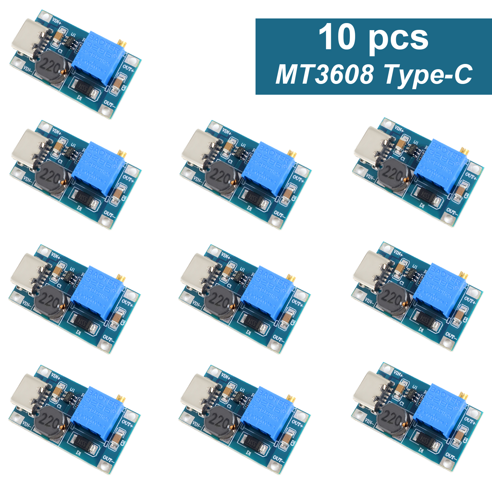 1-10pcs MT3608 DC-DC Step Up C – Home Automation Arduino recenzja i cena