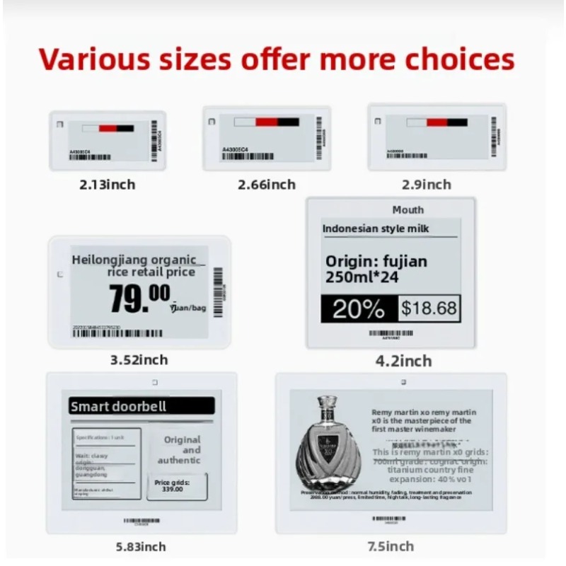 Eink Screen Bluetooth Version  – Display Epaper 2.9 recenzja i cena