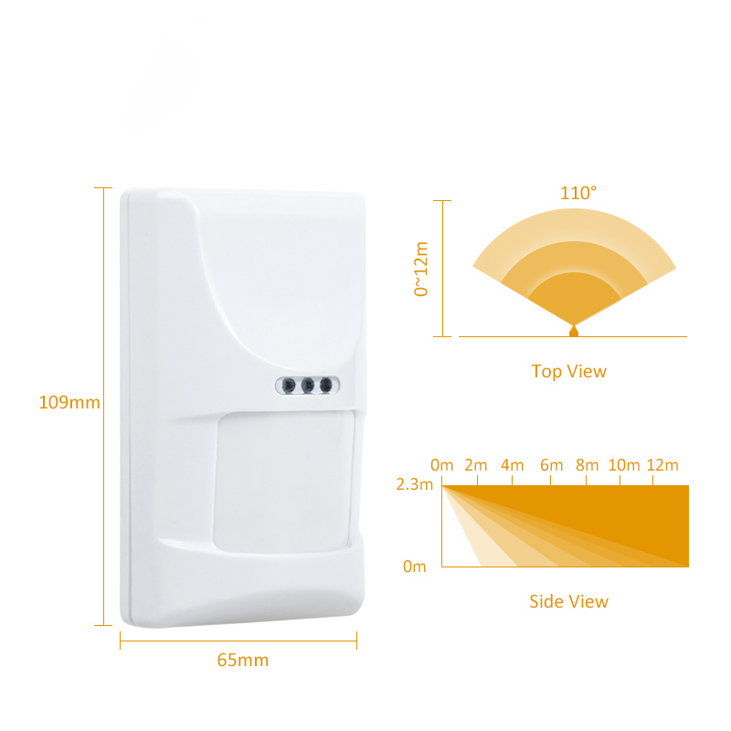1/3pcs Wired Indoor PIR Microw – Motion Sensor Pir Wired recenzja i cena
