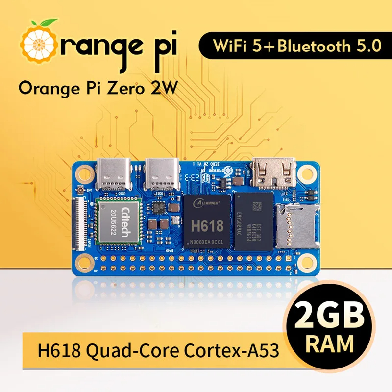 Orange Pi Zero 2 W 2GB RAM DDR – Pi Zero W Board recenzja i cena