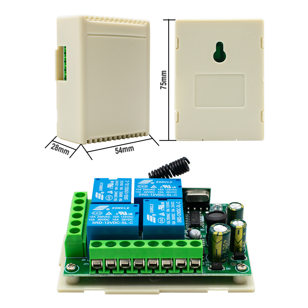 433Mhz Wireless Switch AC 85-2 – 433Mhz Receiver Module recenzja i cena