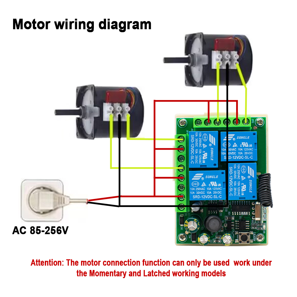 433Mhz Wireless Switch AC 85-2 – 433Mhz Receiver Module recenzja i cena