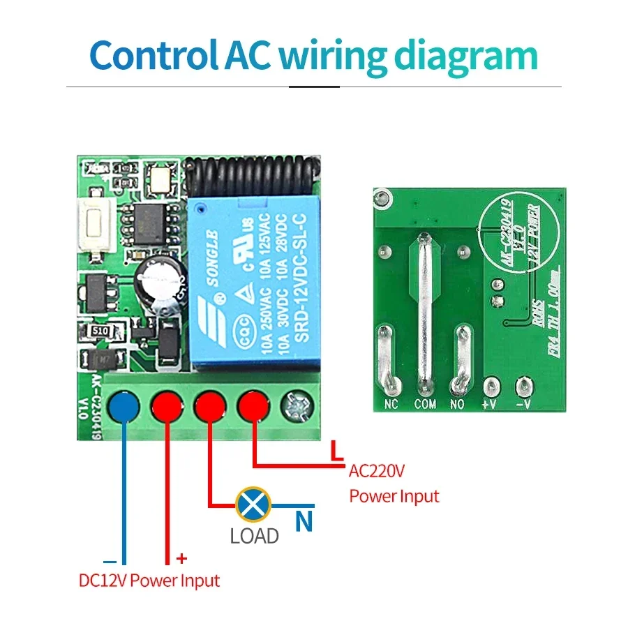 RF433MHz Wireless Switch Build – 433Mhz Receiver Module recenzja i cena