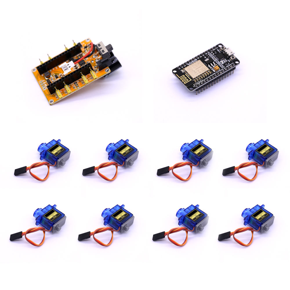 Bionic Quadruped Spider Robot  – Esp8266 Nodemcu Board recenzja i cena