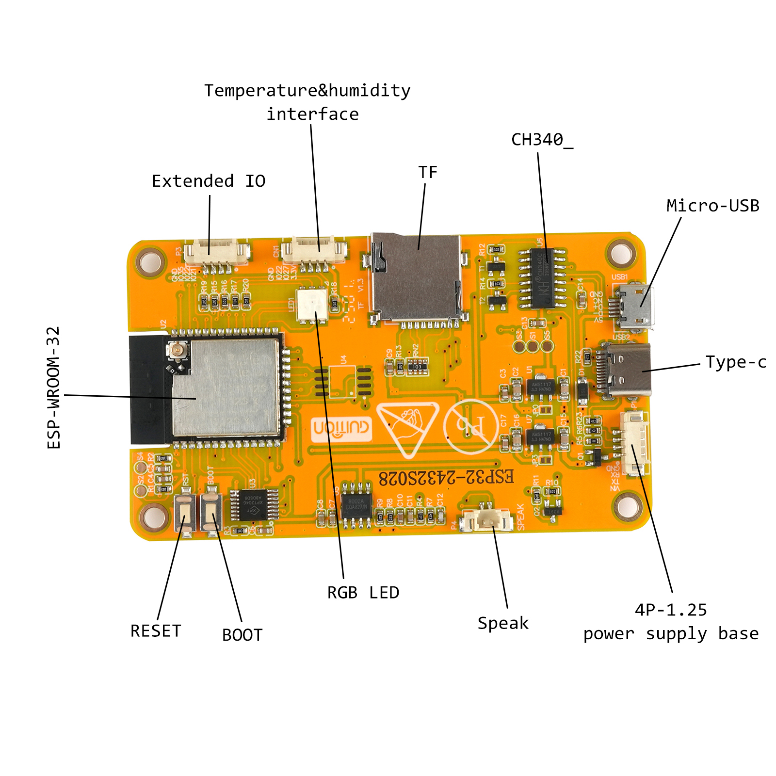 RCmall 2.8'' ESP32 LCD Display – Home Automation Arduino recenzja i cena