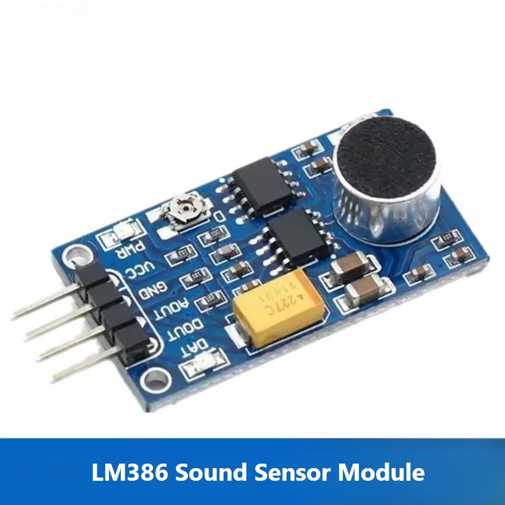 Sound Sensor Module LM386 Voic – Home Automation With Arduino recenzja i cena