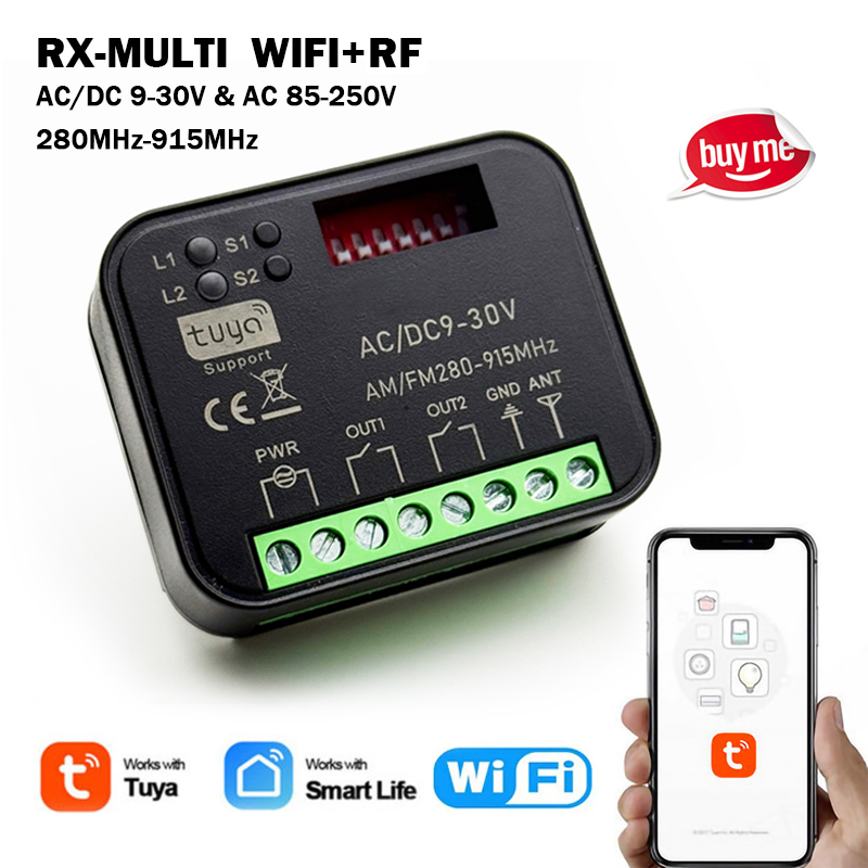 New RX-MULTI 300 a 868 MHz Tuy – 433Mhz Receiver Module recenzja i cena