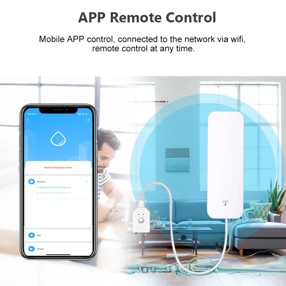 Tuya WiFi Zigbee Water Sensor  – Home Automation Technology recenzja i cena