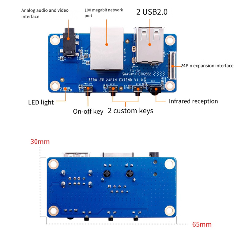 Exquisite-For Orange Pi Zero 2 – Pi Zero W Board recenzja i cena
