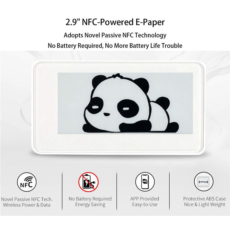 New  2.9 Inch Wireless NFC-Pow – Display Epaper 2.9 recenzja i cena