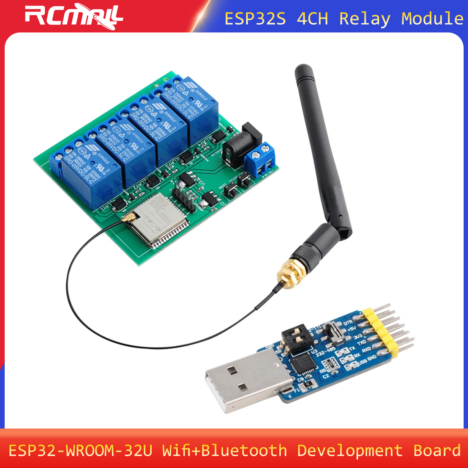 ESP32S 4CH Relay Module ESP32  – Home Automation Arduino recenzja i cena
