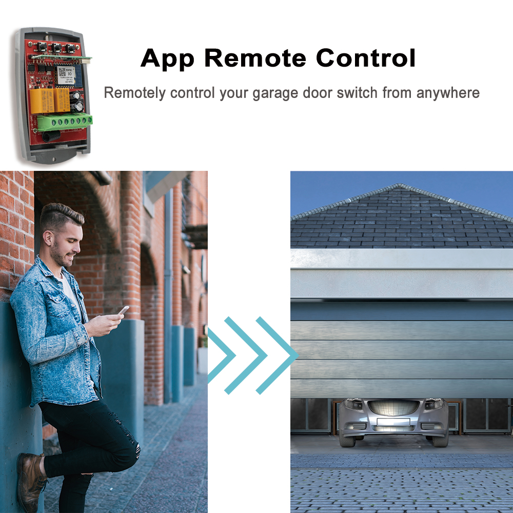 Tuya Auto Gate Control Opener  – 433Mhz Receiver Module recenzja i cena