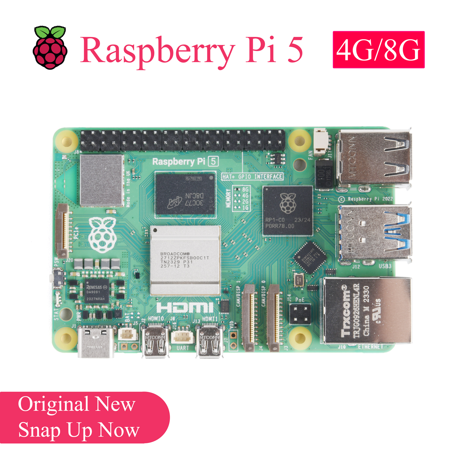 1PCS Original Raspberry Pi 5 4 – Diy Home Automation With Raspberry Pi recenzja i cena