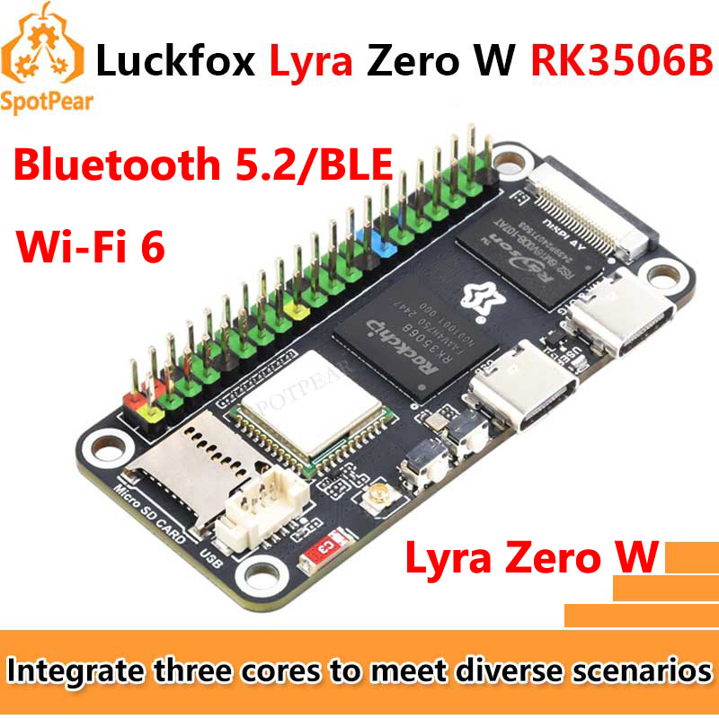 Luckfox Lyra Zero W RK3506B Ro – Pi Zero W Board recenzja i cena