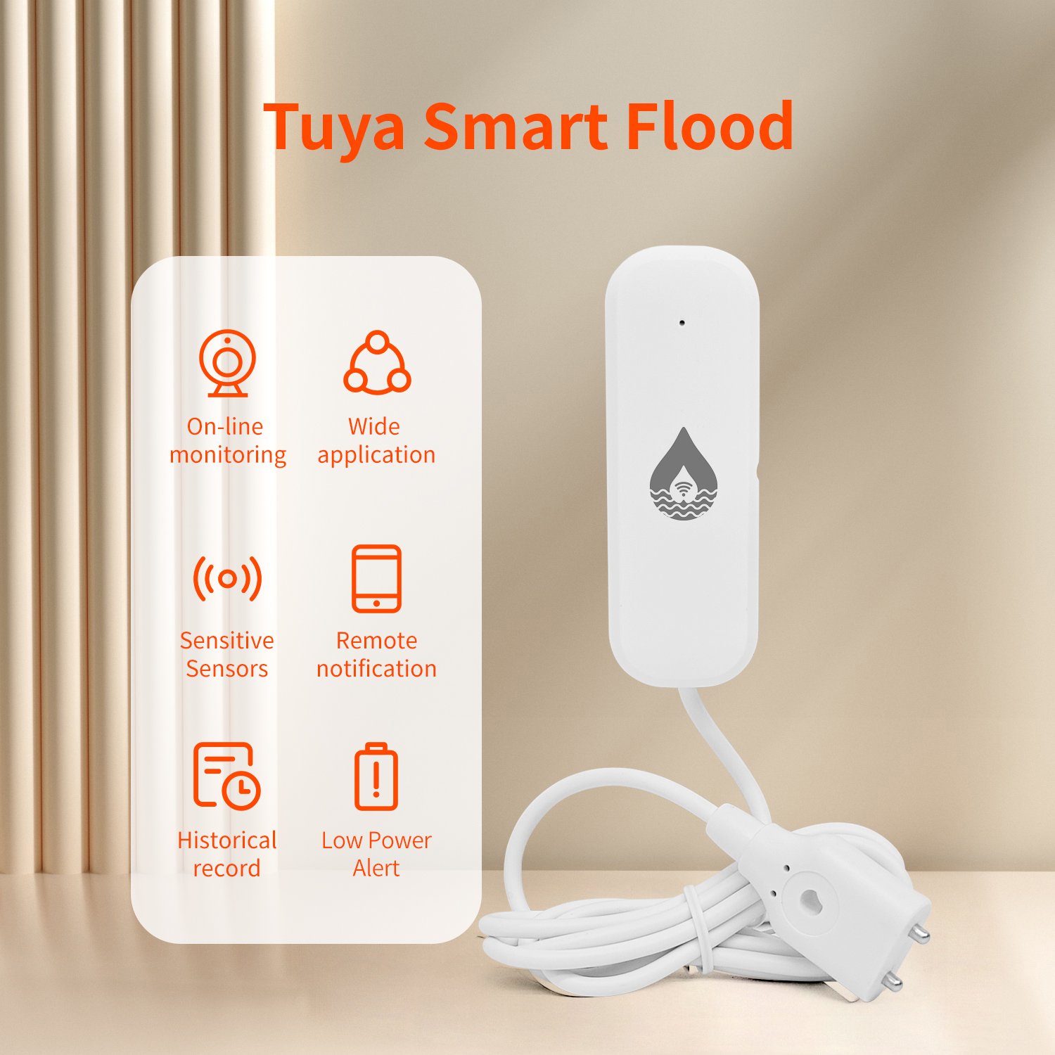 YFK Tuya WiFi Water Leakage Se – Home Automation Technology recenzja i cena