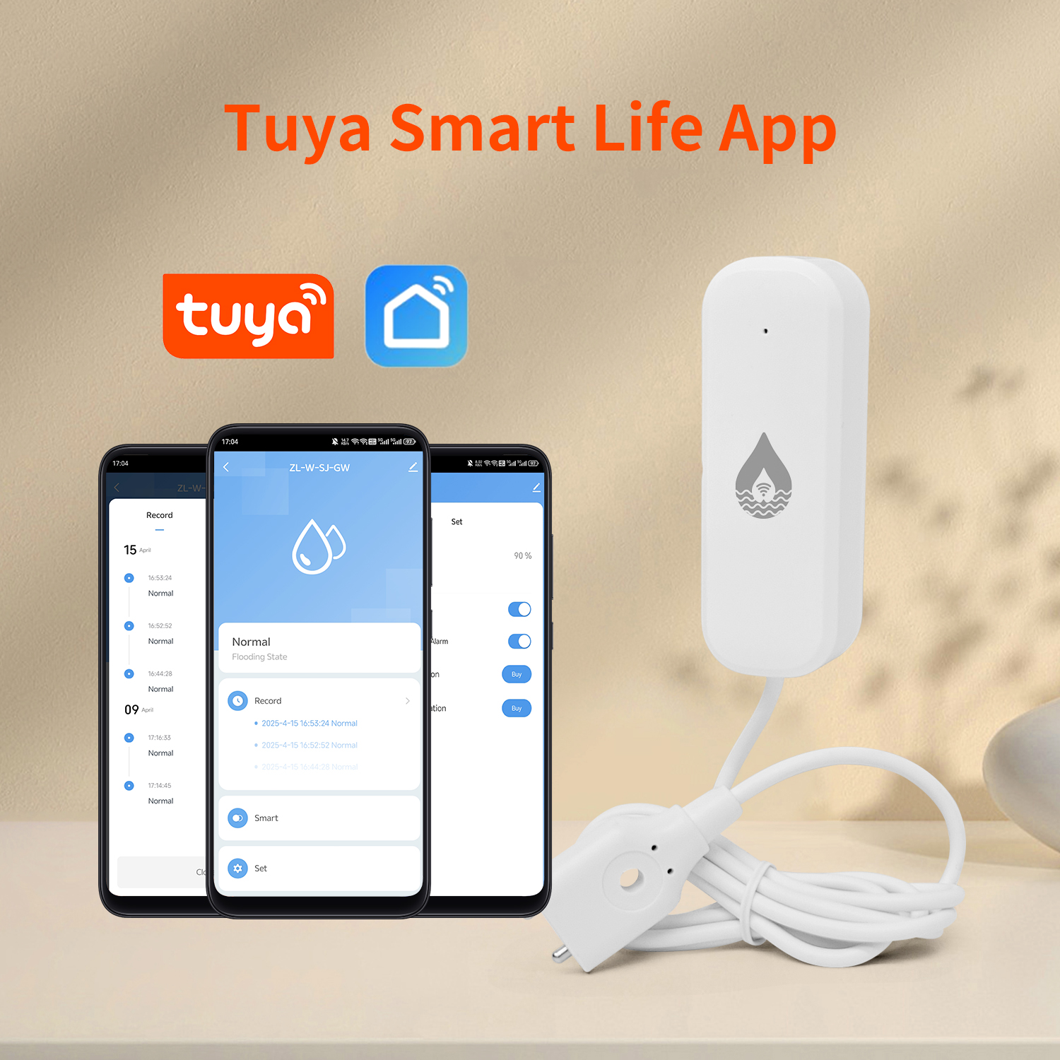 YFK Tuya WiFi Water Leakage Se – Home Automation Technology recenzja i cena