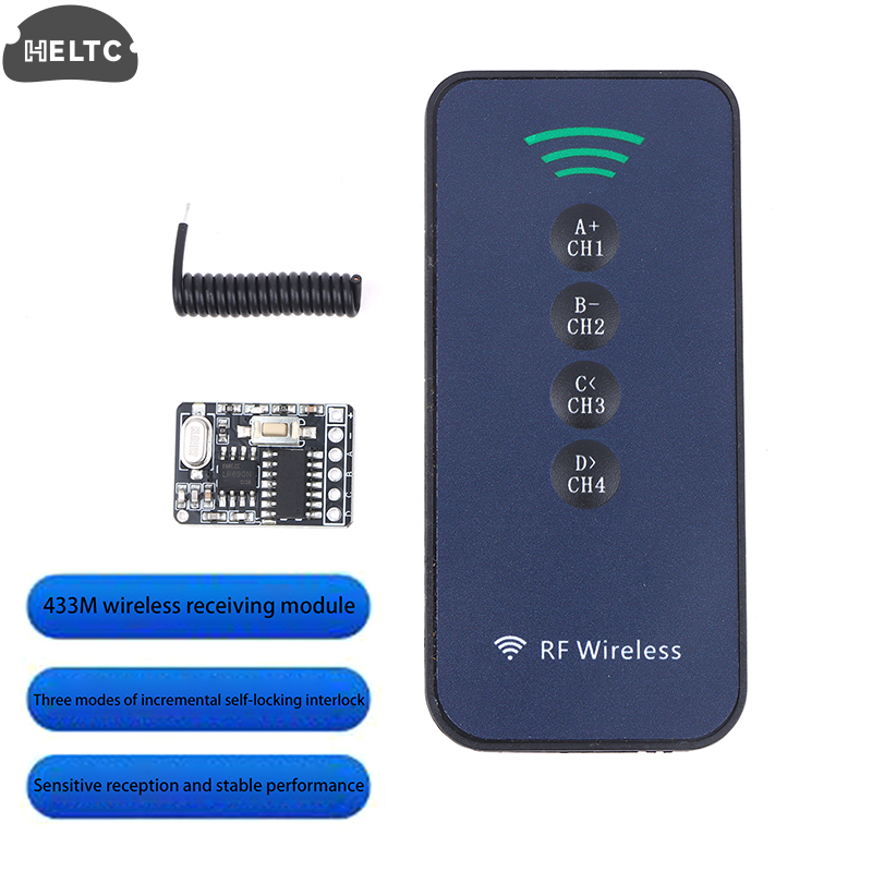 DC3-5V 433Mhz Wireless Remote  – 433Mhz Receiver Module recenzja i cena