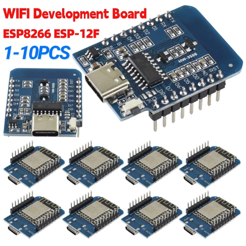 1-10PCS ESP8266 ESP-12F D1 Min – Esp8266 Nodemcu Board recenzja i cena