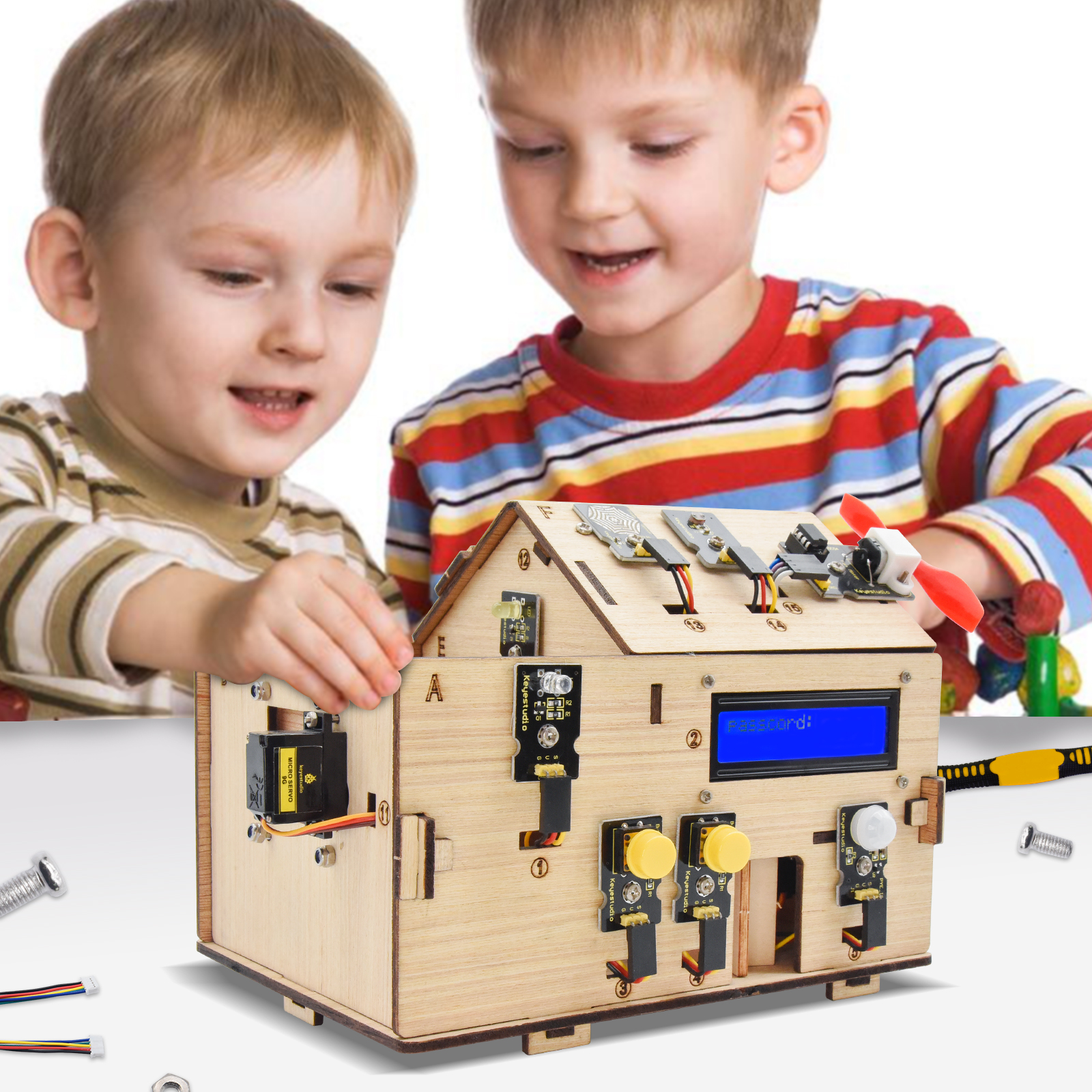Keyestudio Smart Home Kit For  – Home Automation Diy Kit recenzja i cena