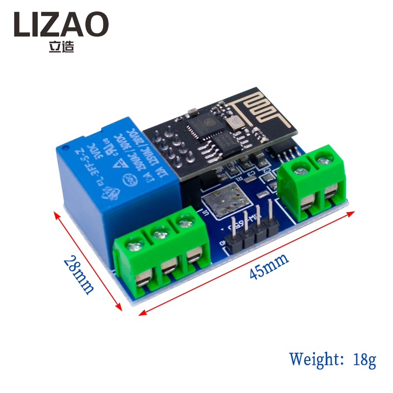 LIZAO ESP8266 5V WiFi IoT Rela – Home Automation With Arduino recenzja i cena