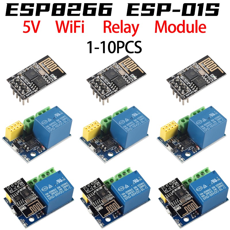 ESP8266 ESP-01 ESP-01S 5V WiFi – Home Automation With Arduino recenzja i cena