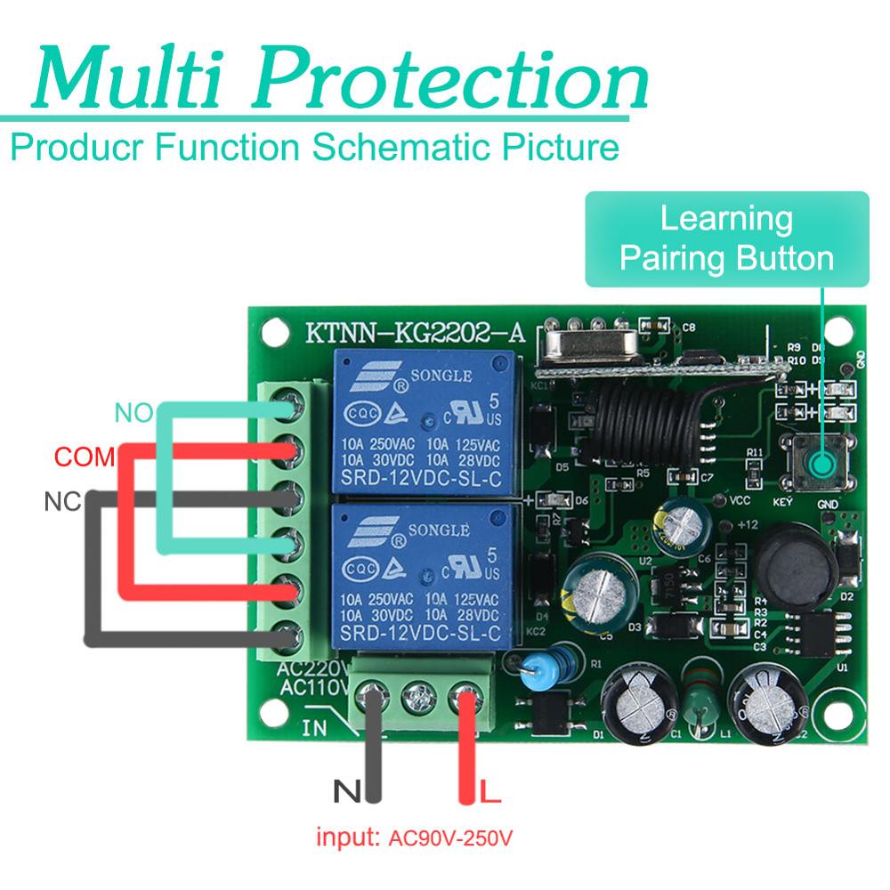 433Mhz Universal Wireless Remo – 433Mhz Receiver Module recenzja i cena