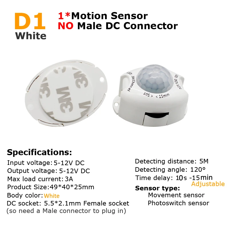 PIR Motion Sensor Switch 12V D – Motion Sensor Pir Wired recenzja i cena