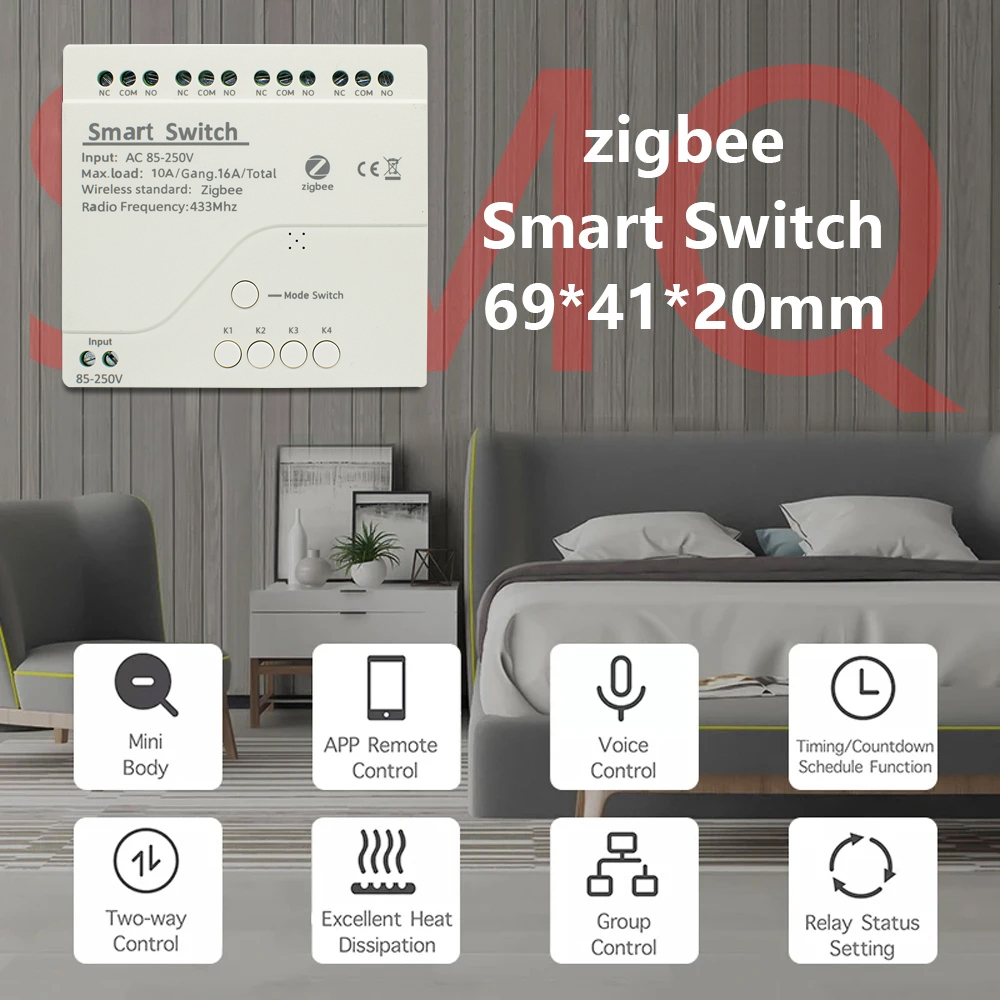 Zigbee Smart Switch Wifi Relay – Home Automation Technology recenzja i cena