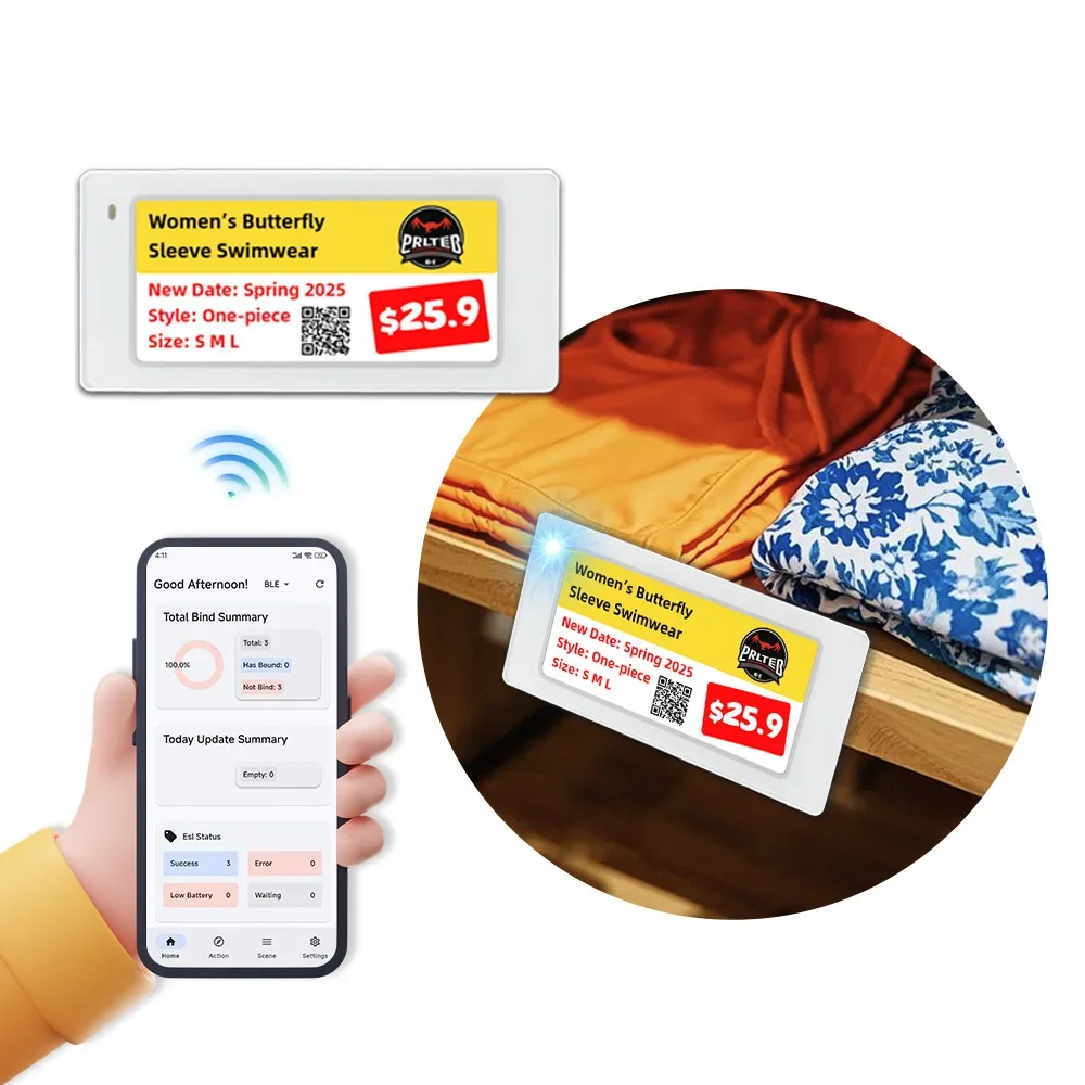 10pcs 2.9 Inch Size Digital Pr – Display Epaper 2.9 recenzja i cena